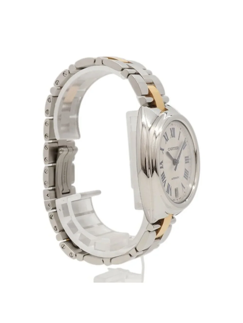 Cartier Cle de Cartier 2 Silver Dial Watch Boys